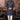 Stunning Navy Blue Color Ethnic Style Indo Western In Jacquard Fabric