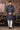 Stunning Navy Blue Color Ethnic Style Indo Western In Jacquard Fabric
