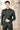 Majestic Dark Green Color Rayon And Satin Fabric Wedding Style Jodhpuri Jacket