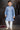 Function Wear Cotton Fabric Readymade Kurta Pyjama For Boys In Blue Color