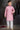 Traditional Wear Cotton Fabric Fancy Readymade Kurta Pyjama For Boys In Pink Color