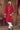 Fancy Red Color Cotton Fabric Navratri Special Readymade Kurta Pyjama For Men