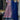 Persian Blue Dola Silk Fabric Printed Readymade Gown With Dupatta