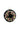 Black Art Silk Sequins Round Clutch For Cocotail Party