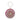 Magenta Round Clutch Embroidered Circle Purse For Wedding