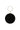 Embroidered Women'S Round Shape Black Clutch