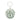 Emroidered Art Silk Off White Clutch