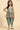 Cotton Printed Teal Color Readymade Stylish Kids Kurti With Dhoti Style Bottom