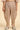 Cotton Fabric Printed Light Brown Color Readymade Kids Kurti With Dhoti Style Bottom