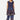 Cotton Engaging Navy Blue Color Function Wear Printed Readymade Kids Salwar Suit