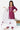 Printed Maroon Color Cotton Fabric Readymade Kids Salwar Kameez