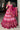 Radiant Pink Color Function Wear Foil Printed Work Art Silk Lehenga