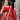 Blazing Red Color Function Wear Foil Printed Work Art Silk Lehenga