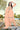 Gorgeous Embroidered Work Pakistani Replica Suit In Peach Color