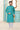 Cyan Color Linen Cotton Fabric Function Wear Fancy Mens Kurta Pyjama