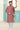 Peach Color Linen Cotton Fabric Reception Wear Fancy Mens Kurta Pyjama