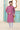 Pink Color Linen Cotton Fabric Function Wear Stylish Mens Kurta Pyjama