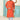 Orange Color Linen Cotton Fabric Festive Wear Designer Mens Kurta Pyjama