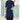 Alluring Navy Blue Color Art Silk Fabric Reception Wear Readymade Dhoti Style Kurta For Men