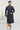 Stunning Navy Blue Color Cotton Fabric Sangeet Wear Trendy Printed Readymade Kurta Pyjama For Men