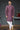 Purple Silk Fabric Kurta Pyjama In Digital Printed Work