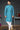 Sky Blue Readymade Kurta Pyjama In Printed Work