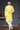 Yellow Jacquard Work Kurta Pyjama In Cotton Fabric