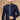 Navy Blue Color Pretty Readymade Indo Western For Men In Art Silk Fabric