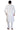 White Color Cotton Fabric Festive Wear Readymade Kurta For Men