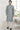 Grey Color Silk Fabric Festive Wear Embroidered Readymade Kurta For Men