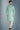 Function Wear Sea Green Color Linen Fabric Ethnic Style Kurta Pyjama