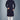 Vivacious Cotton Fabric Kurta Pyjama For Men In Navy Blue Color