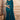 Incredible Satin Teal Color Lace Work Saree With Heavy Embroidered Blouse