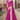 Alluring Georgette Floral Printed Saree in Pink Color