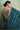 Creative Teal Color Satin Crepe Saree With Contrast Blouse