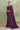 Radiant Purple Color Satin Crepe Saree With Contrast Blouse