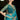 Cyan Color Festive Wear Silk Fabric Saree With Embroidered Designer Blouse