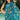 Chiffon Fabric Printed Teal Color Daily Wear Saree