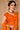 Chiffon Fabric Bandhej Print Orange Color Casual Fancy Saree