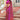 Pink Color Chiffon Fabric Alluring Casual Abstract Printed Saree