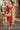 Radiant Red Color Cotton Fabric Casual Look Salwar Suit