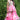 Engaging Pink Color Georgette Fabric Sharara Suit With Embroidered Work