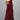 Georgette Fabric Maroon Color Function Wear Solid Gown