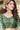 Sequins Work Designs Chinon Fabric Green Lehenga Choli