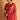 Wedding Wear Two Tone Kanjivaram Silk Fabric Red Color Weaving Work Saree