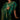 Riveting Kanjivaram Silk Weaving Designs Two Tone Saree In Green Color