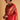 Two Tone Kanjivaram Silk Fabric Red Color Weaving Work Saree