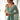 Magical Pistachio Green Sequins Work Georgette Saree With Blouse