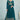 Eugeniya Belousova Georgette Palazzo Suit in Teal Color