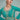 Eugeniya Belousova Georgette Palazzo Suit in Sea Green Color